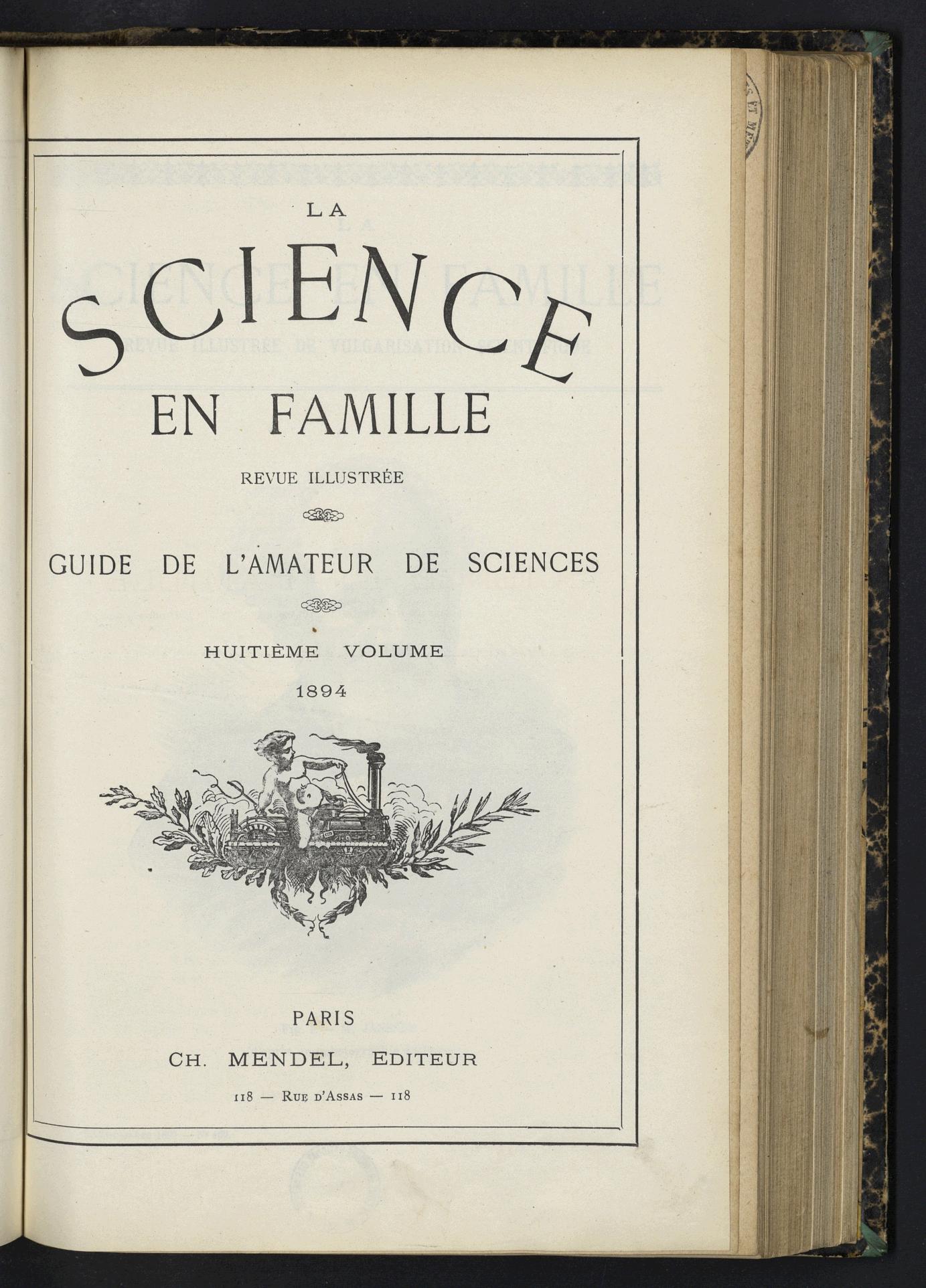 Page de titre du P969.8