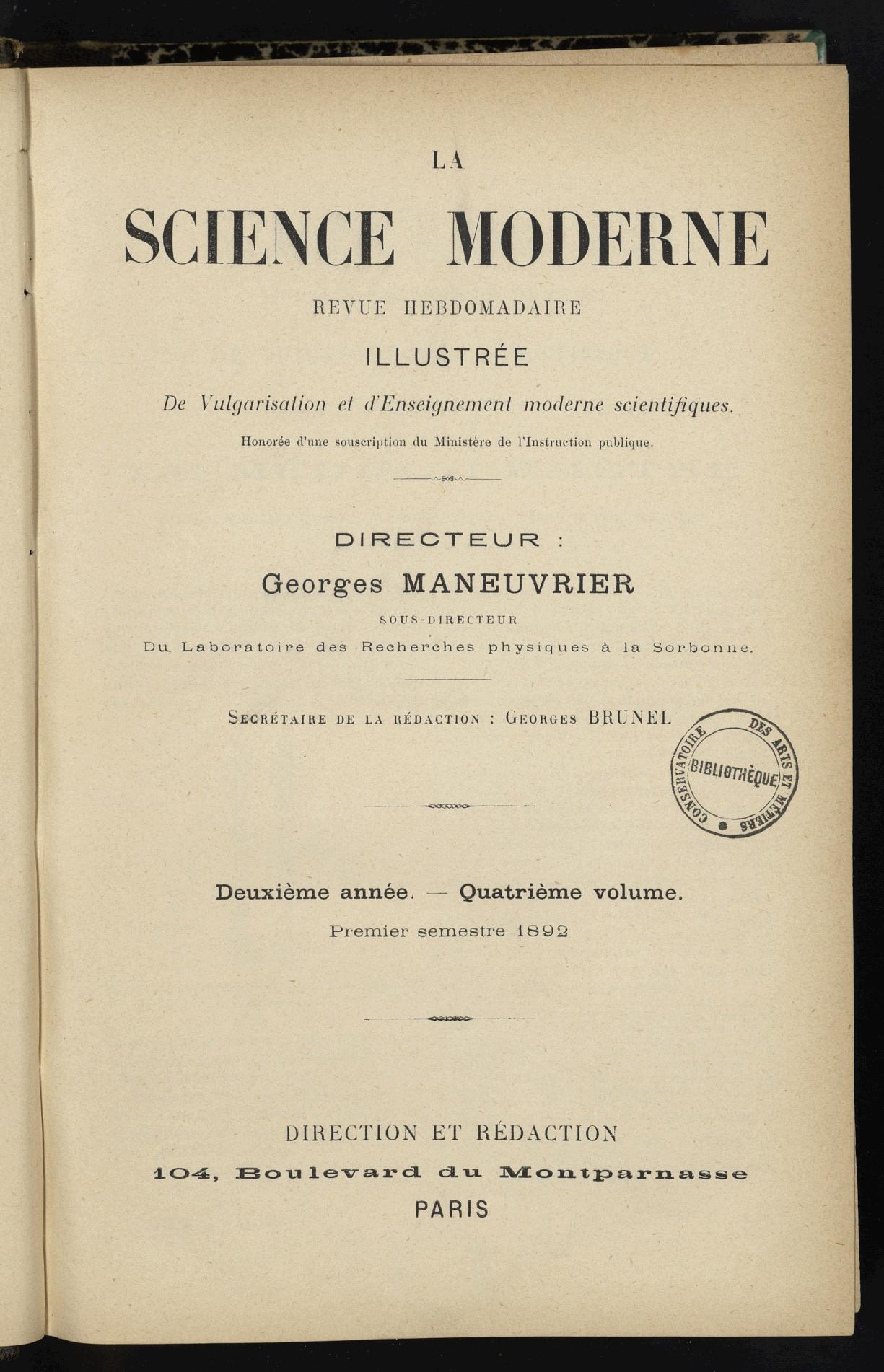 Page de titre du P976.4