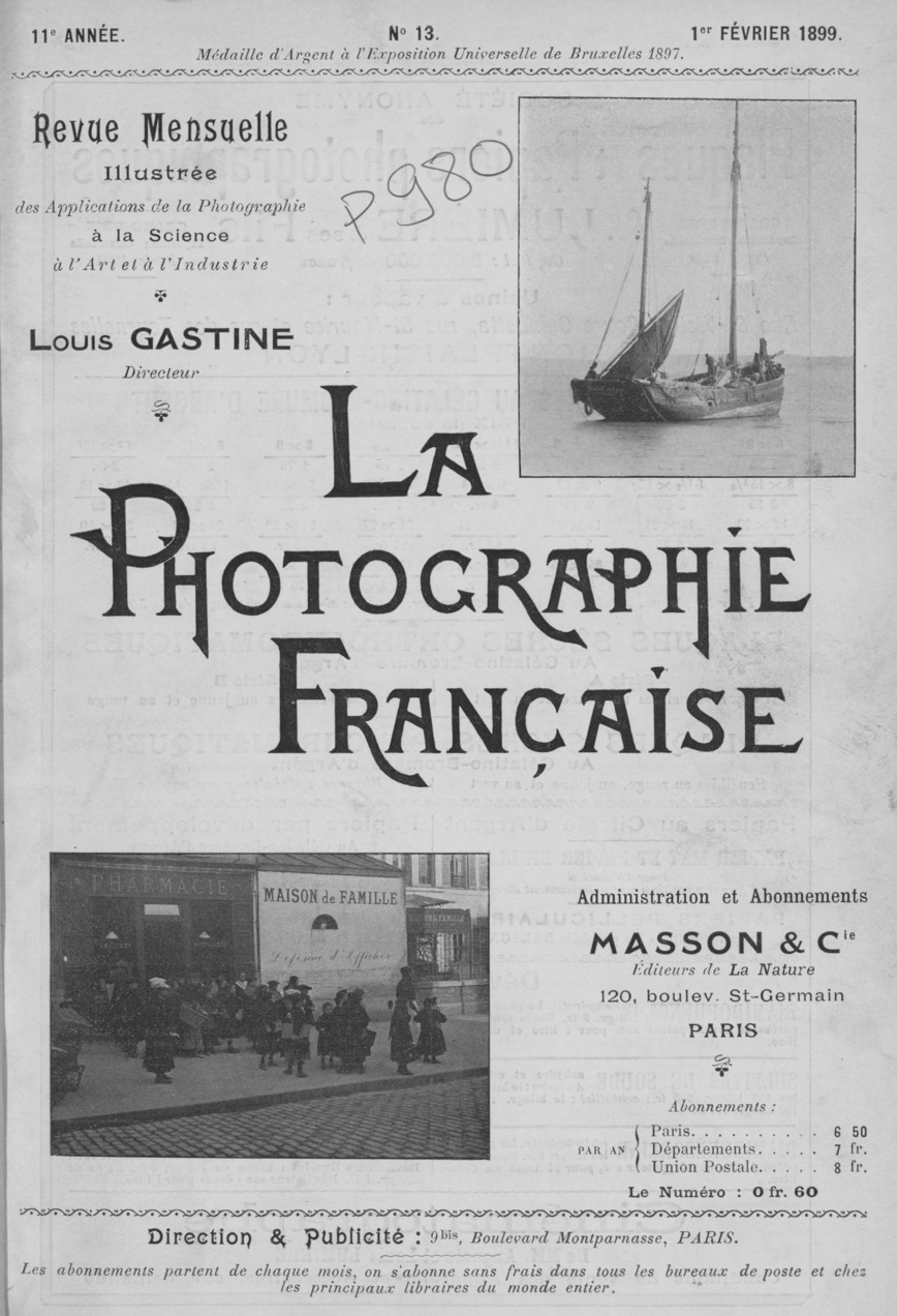 Page de titre du P980.13