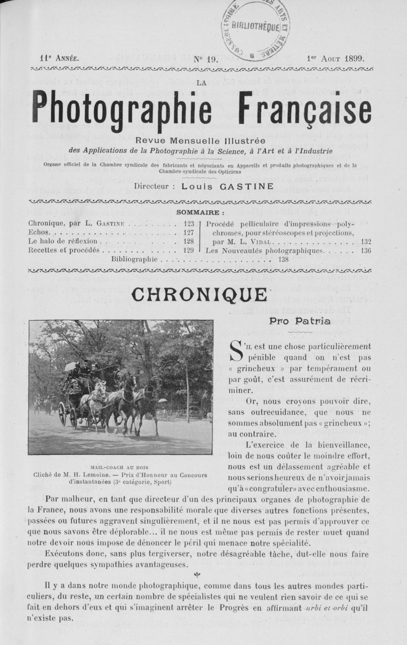 Page de titre du P980.19