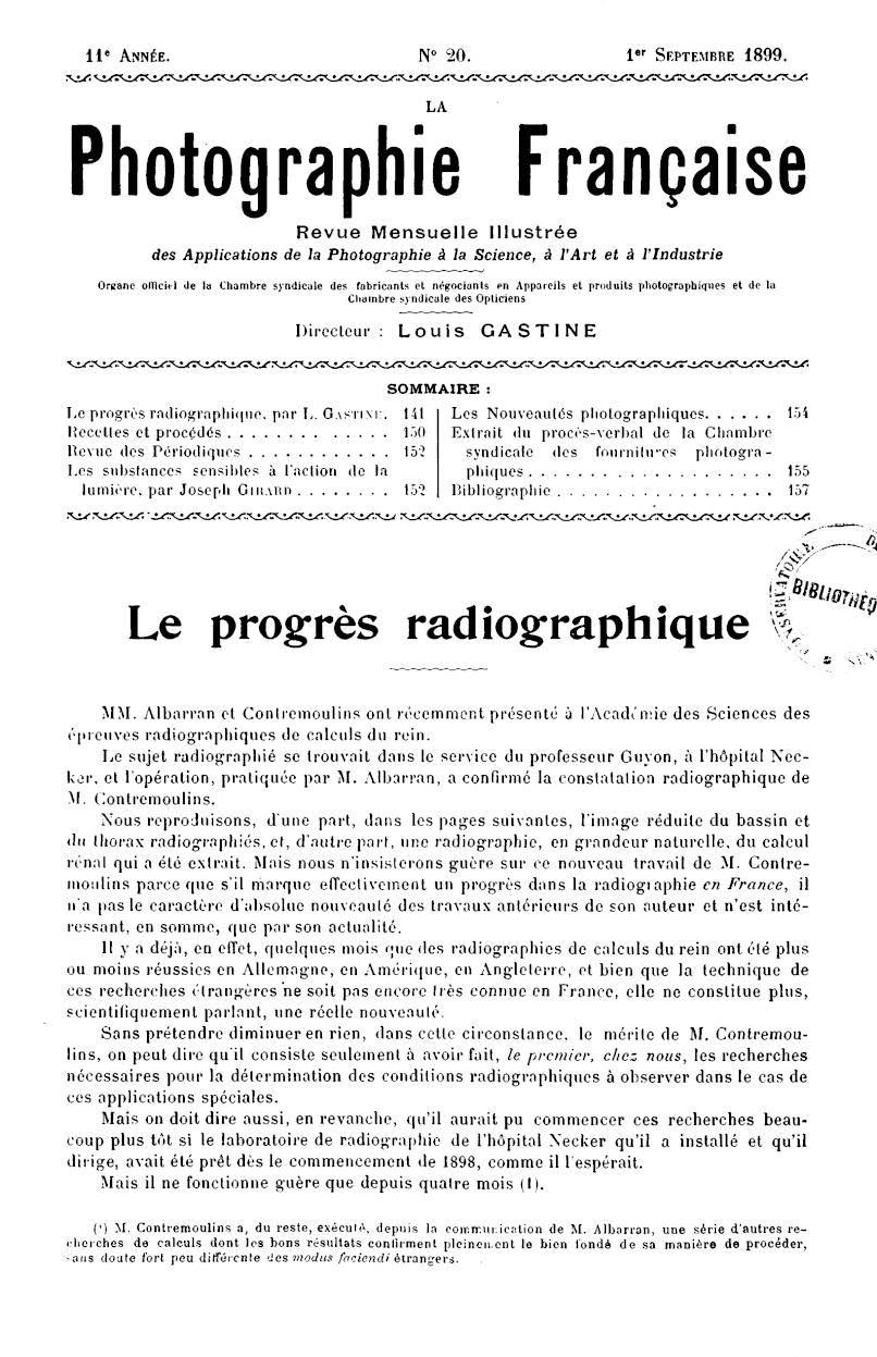 Page de titre du P980.20