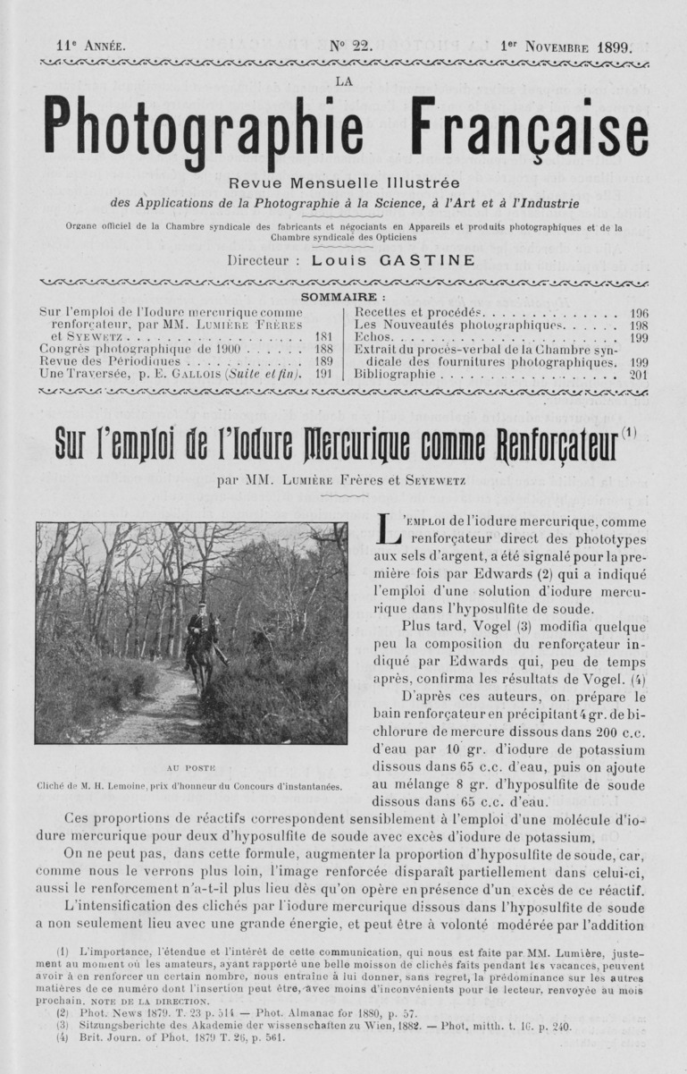 Page de titre du P980.22