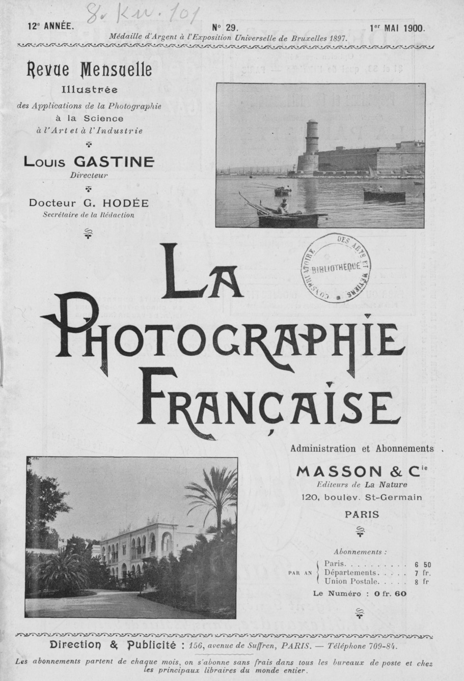 Page de titre du P980.29