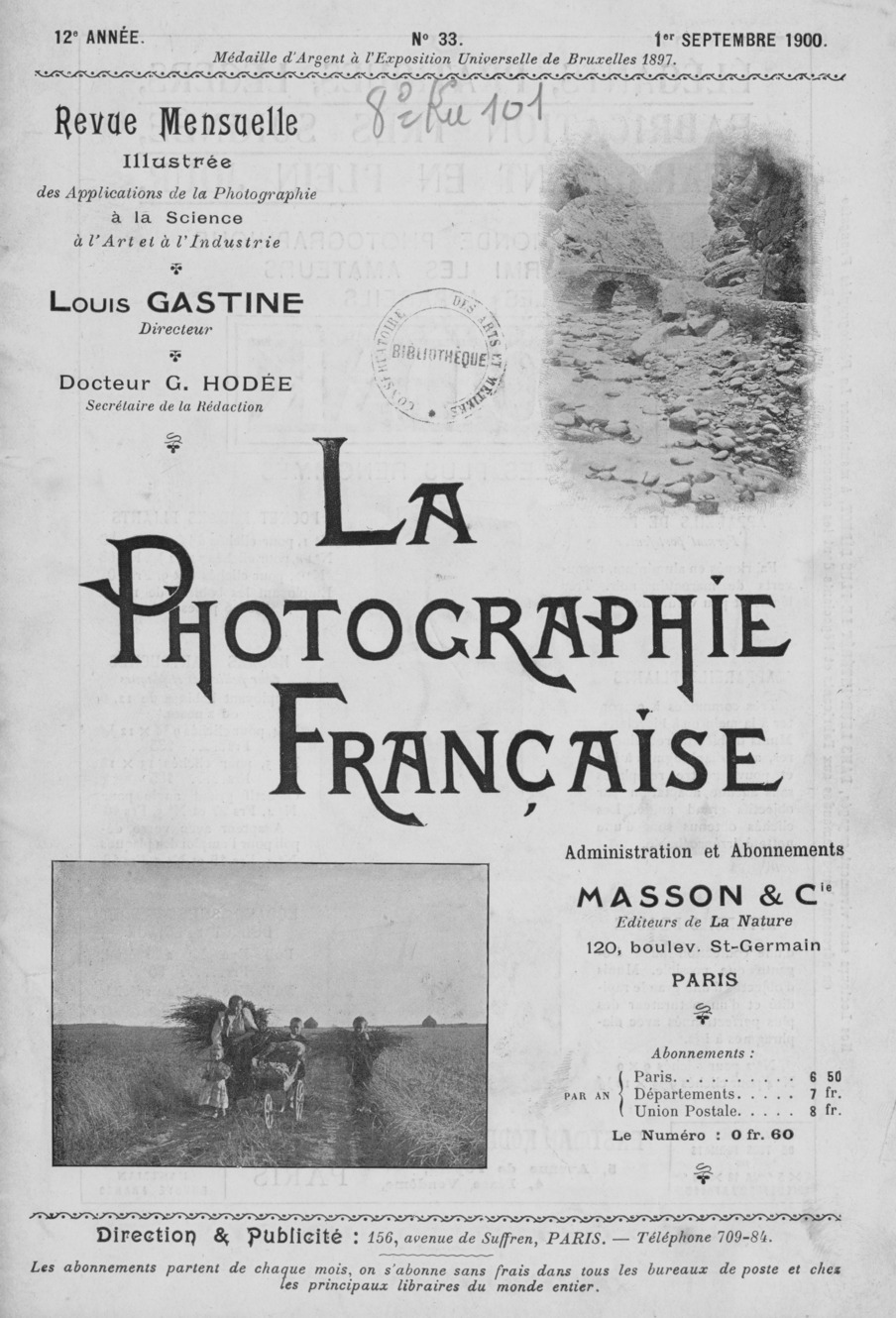Page de titre du P980.33