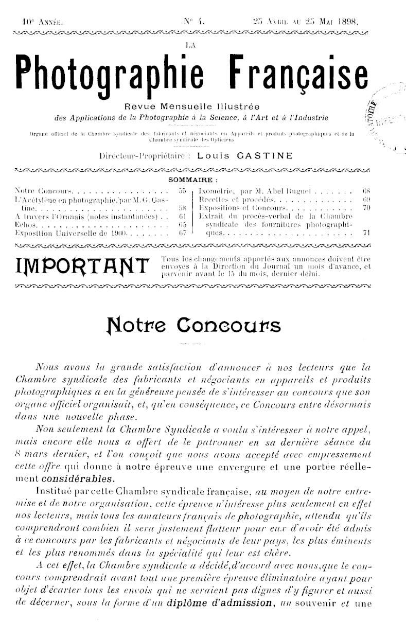 Page de titre du P980.4