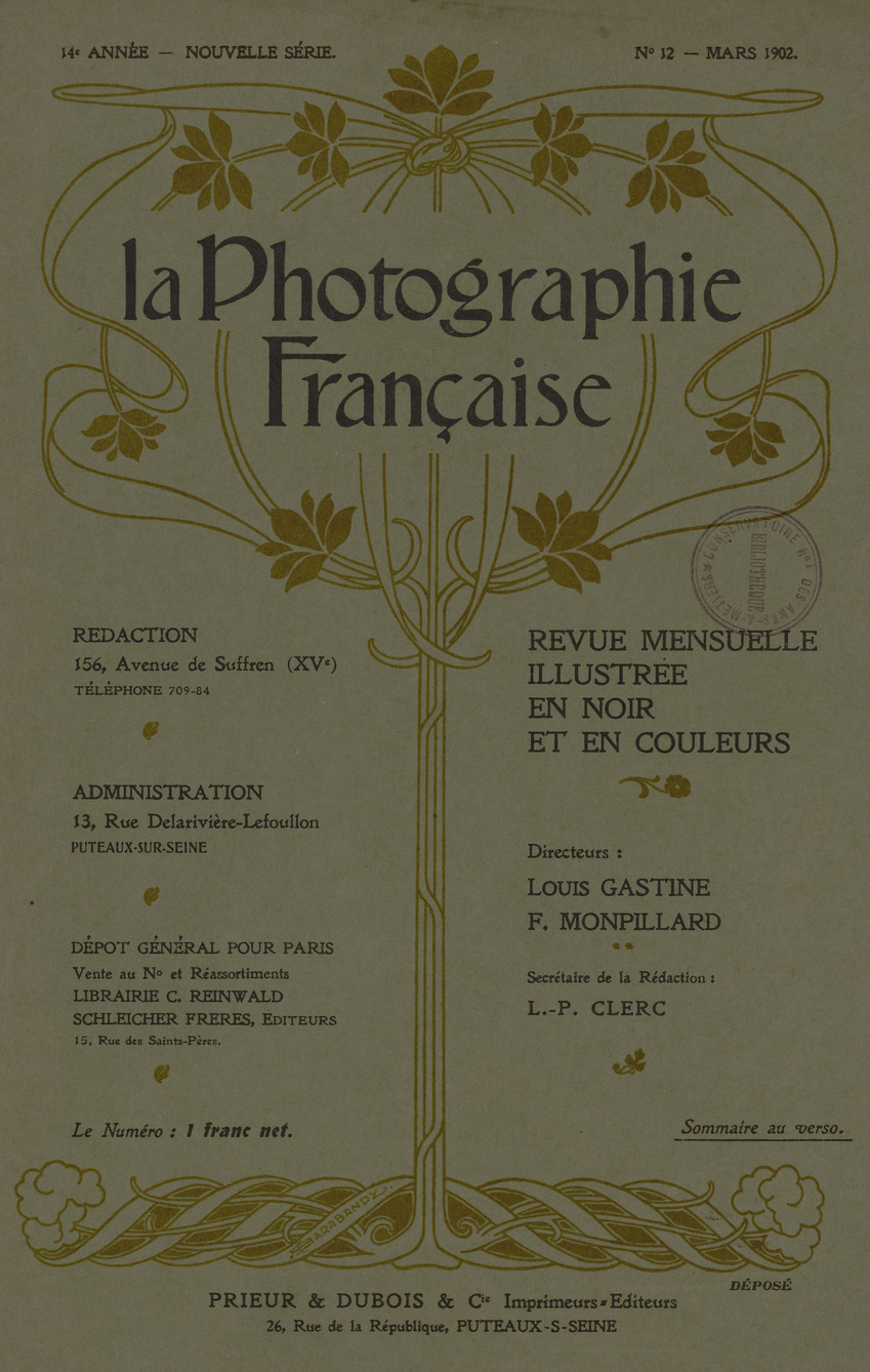 Page de titre du P980.50