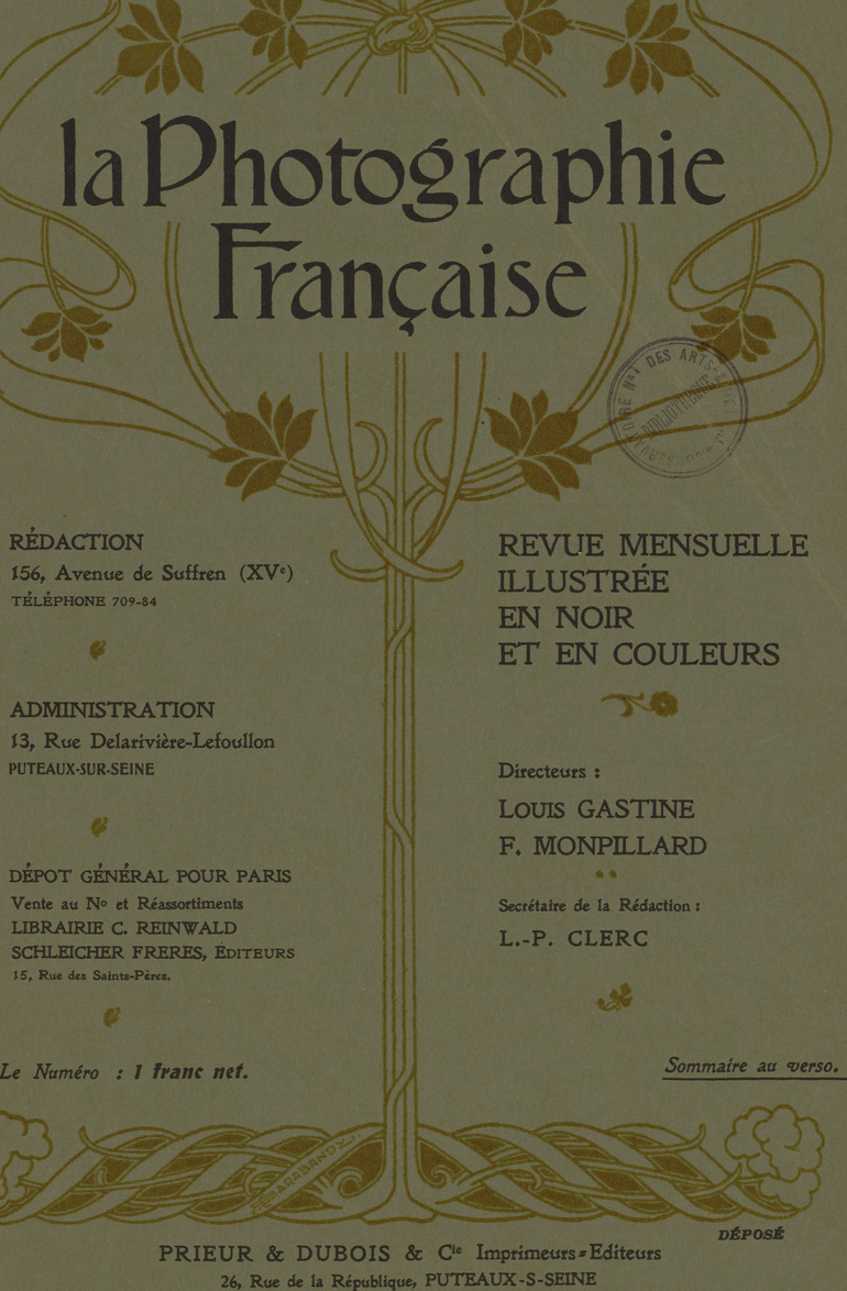 Page de titre du P980.52