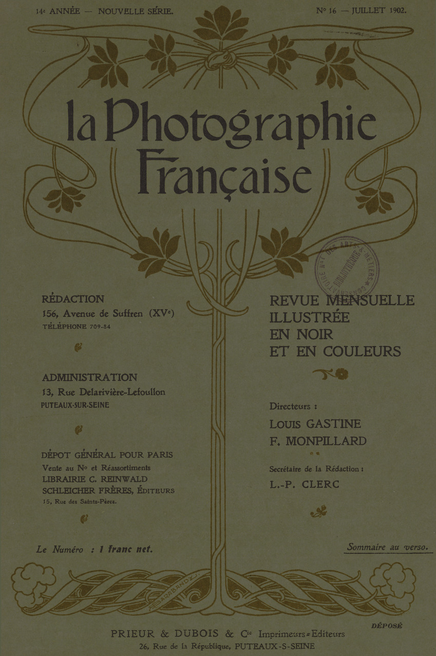 Page de titre du P980.54