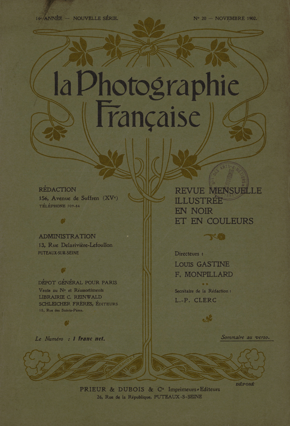 Page de titre du P980.58
