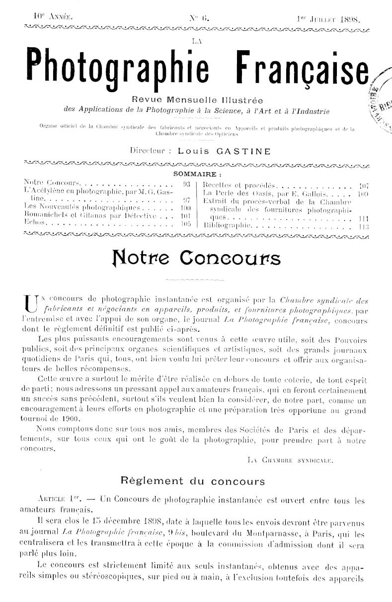 Page de titre du P980.6