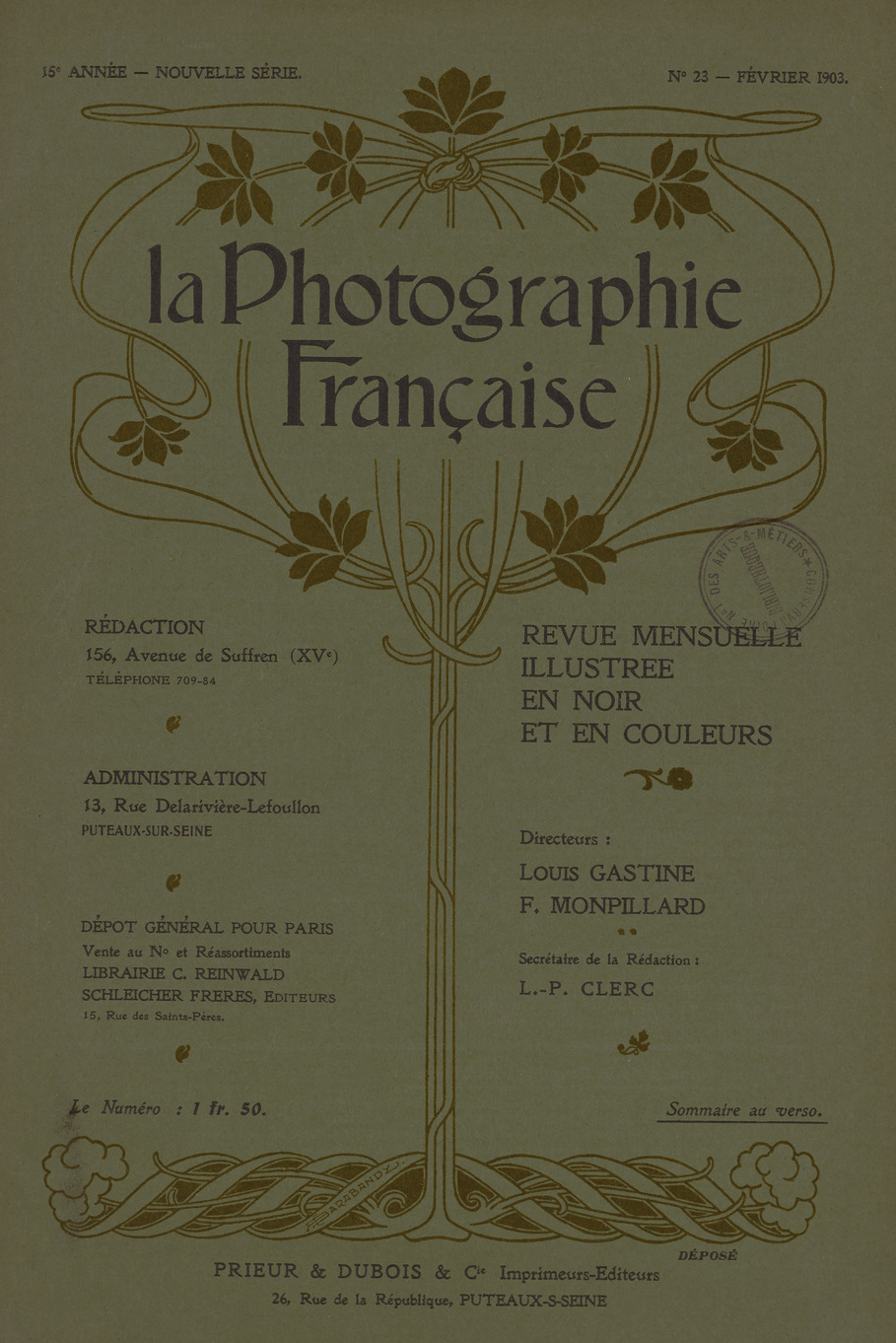 Page de titre du P980.61