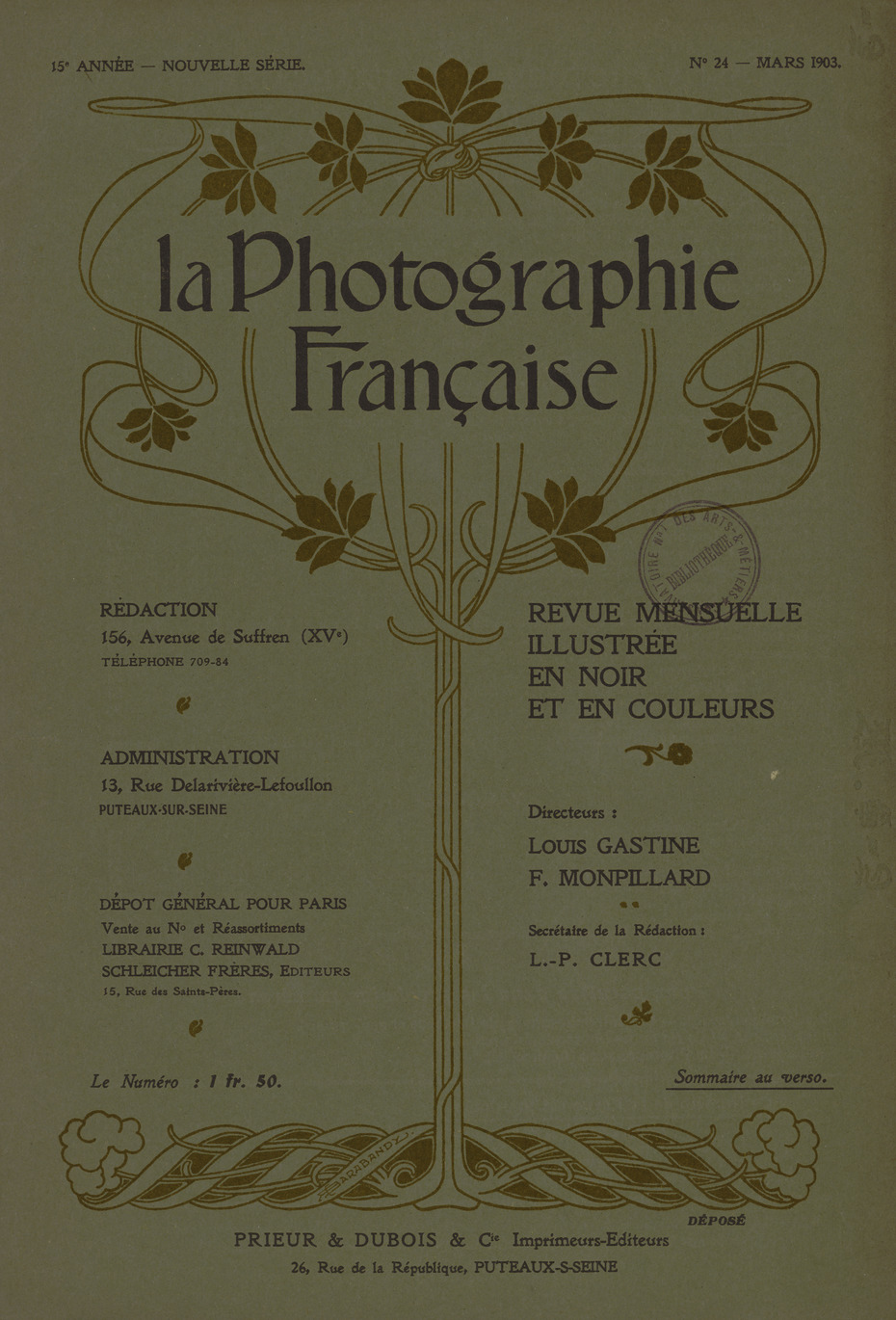 Page de titre du P980.62