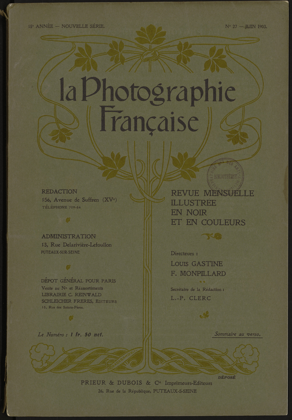 Page de titre du P980.65
