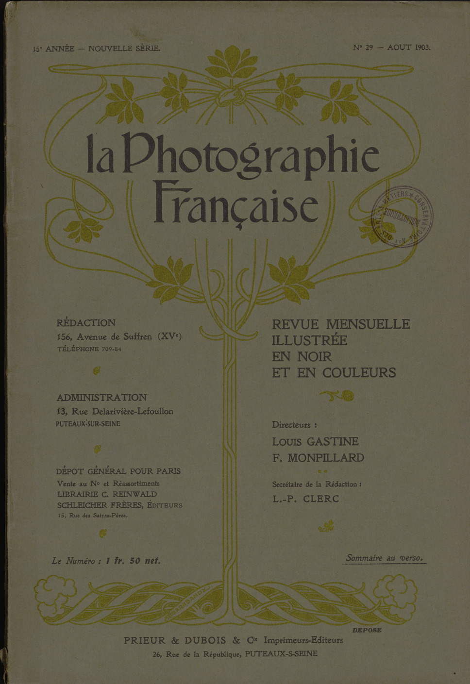 Page de titre du P980.67