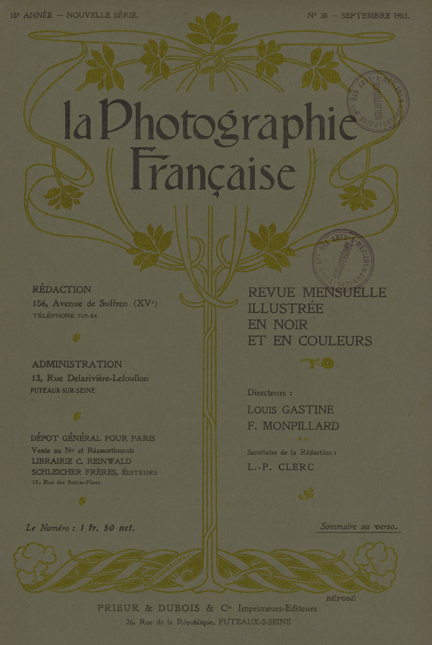 Page de titre du P980.68