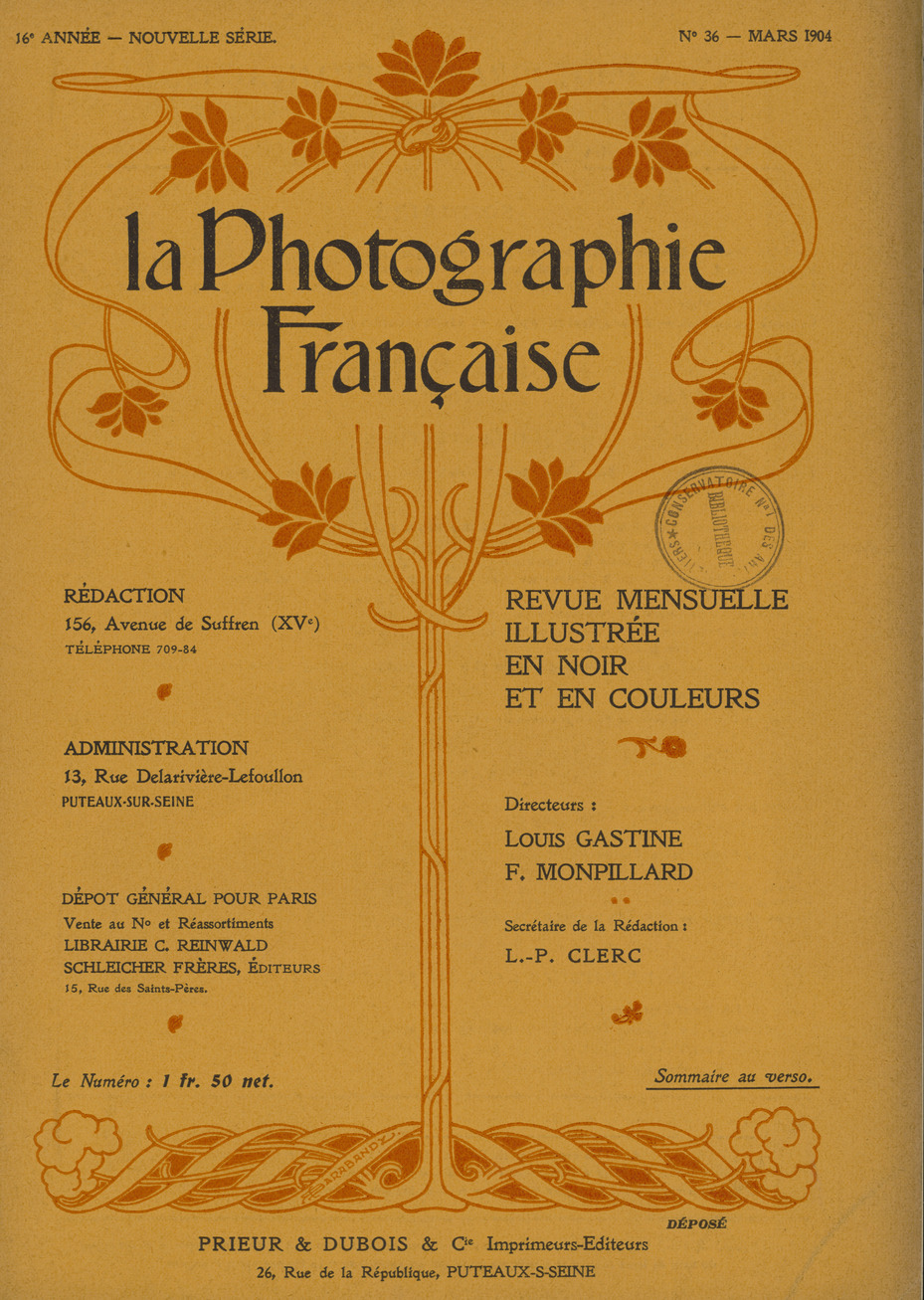 Page de titre du P980.74