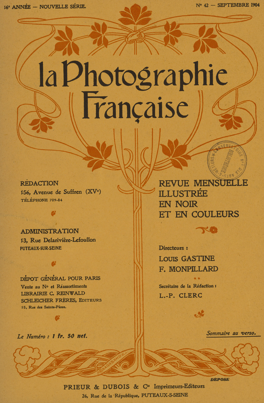 Page de titre du P980.80