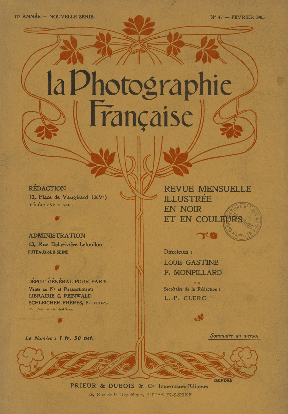 Page de titre du P980.85