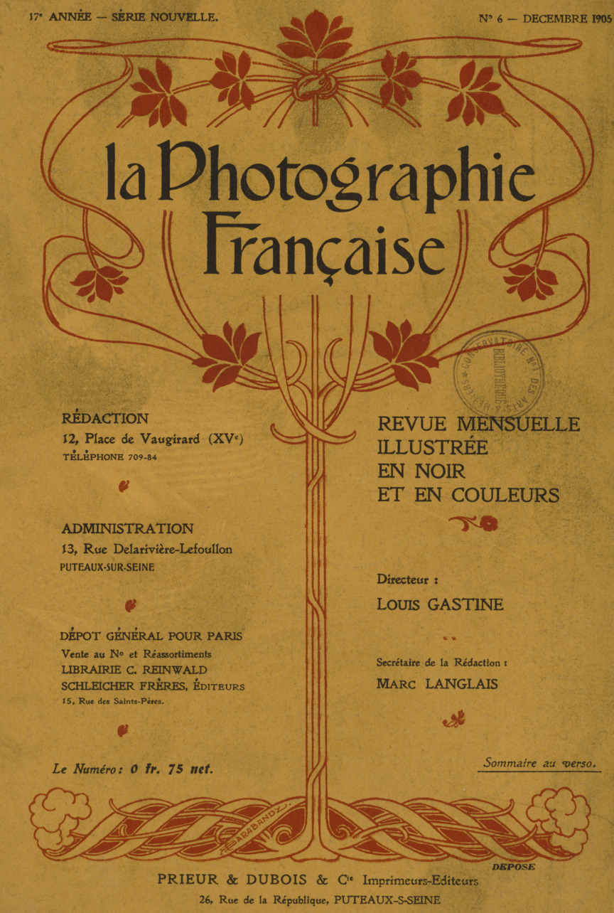 Page de titre du P980.91
