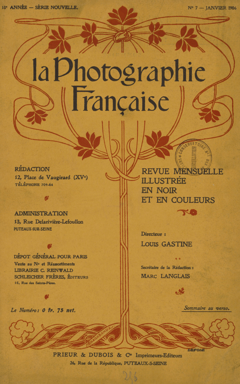 Page de titre du P980.92