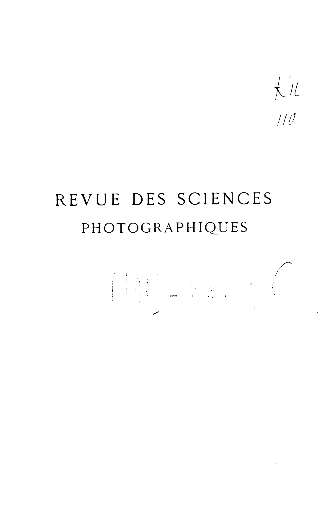 Page de titre du P987.2