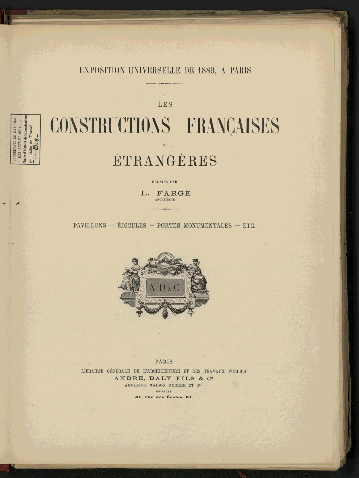 Page de titre du POUPEEB9