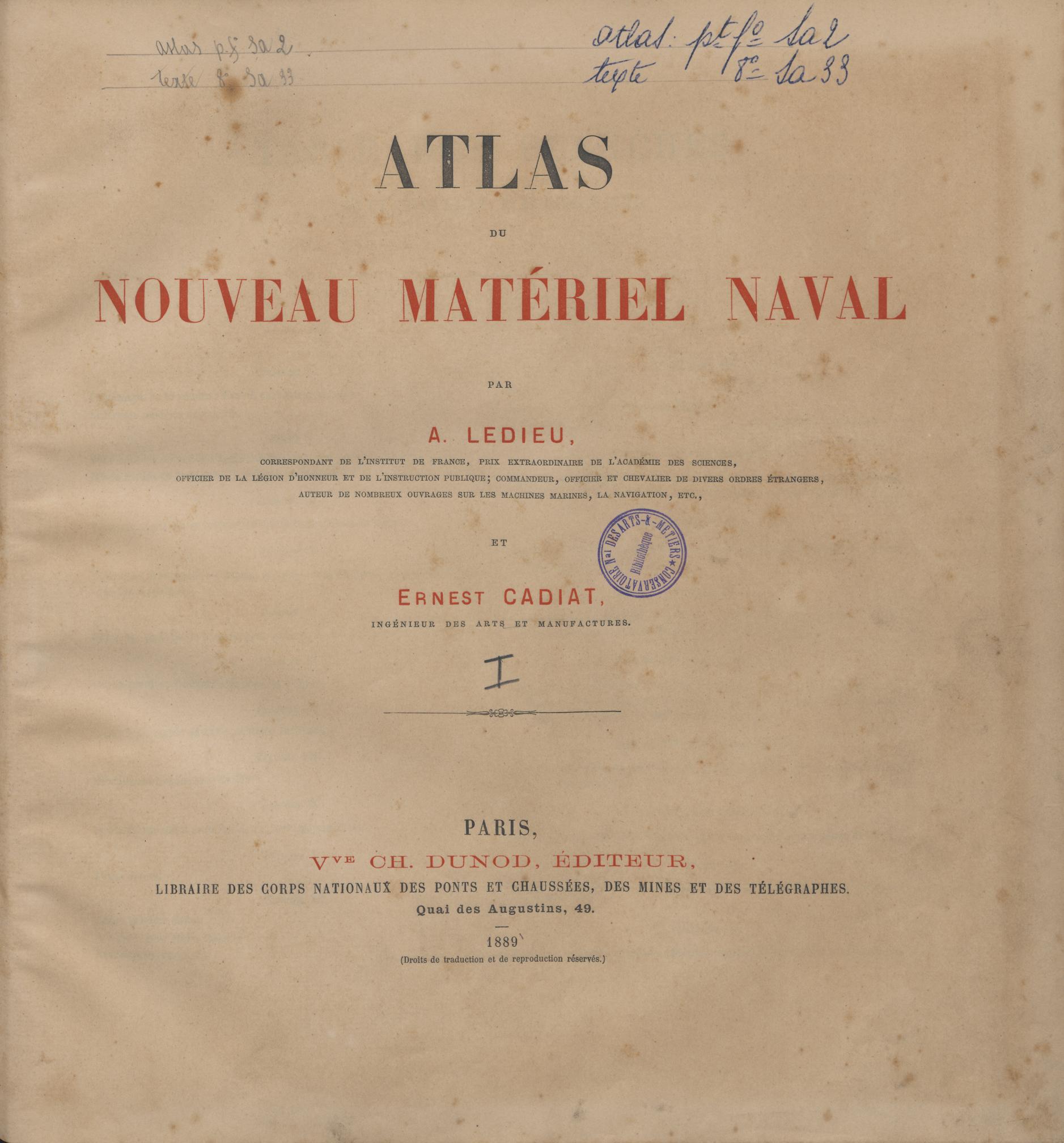 Page de titre du PTFSA2.1