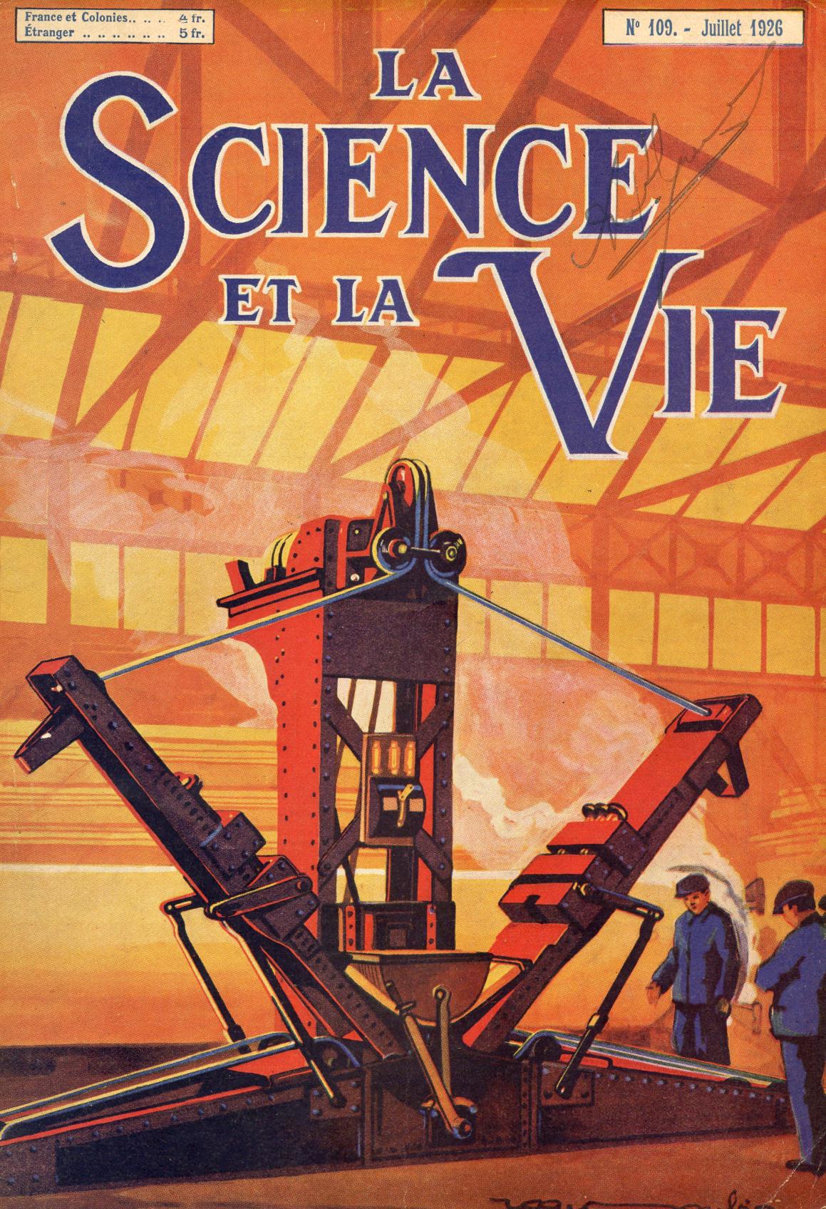 Page de titre du SCVIE.109