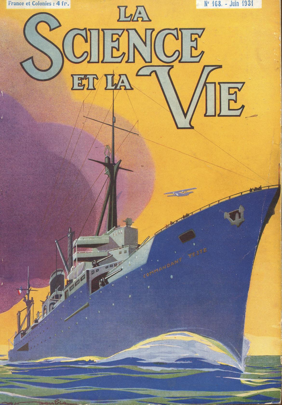 Page de titre du SCVIE.168