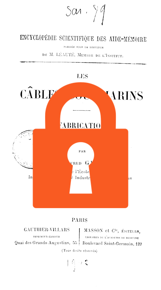 Page de titre du 12SAR79