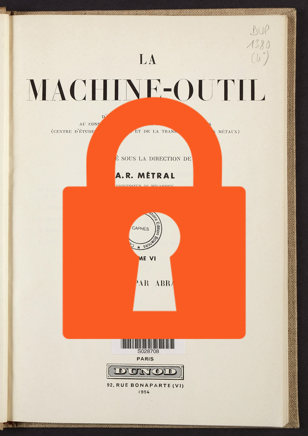 Page de titre du 4DE187.6