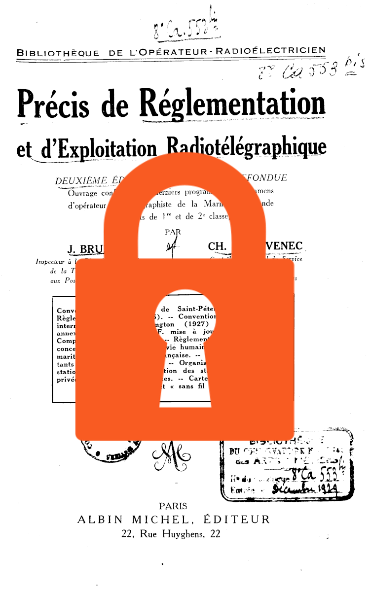 Page de titre du 8CA553BIS