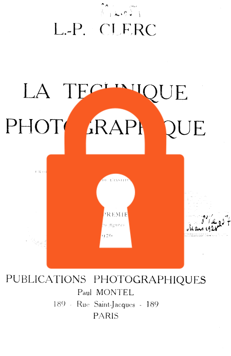 Page de titre du 8KE654.1