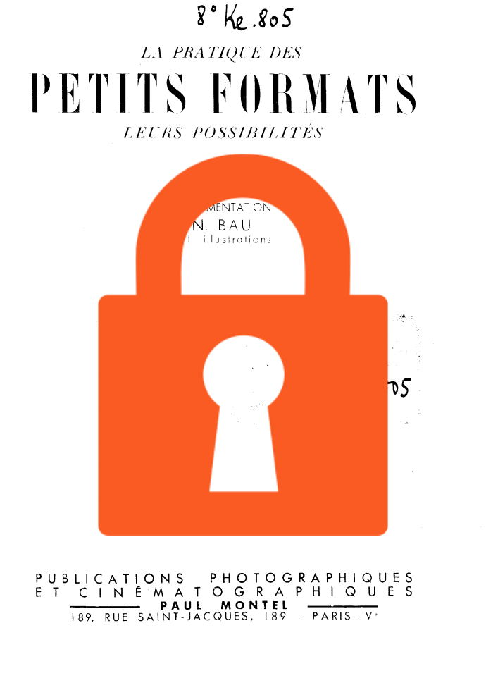 Page de titre du 8KE805