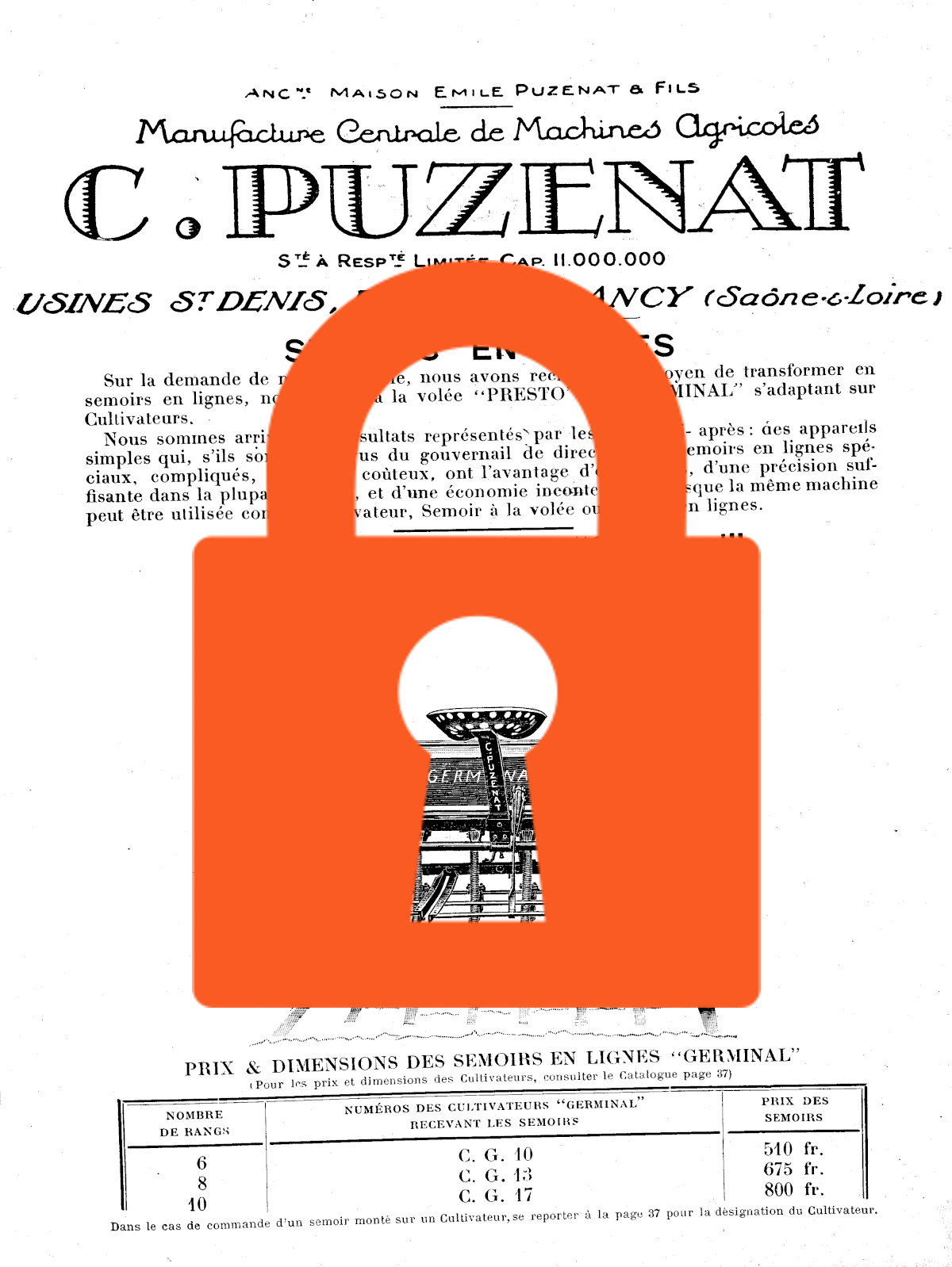 Page de titre du B15181.7