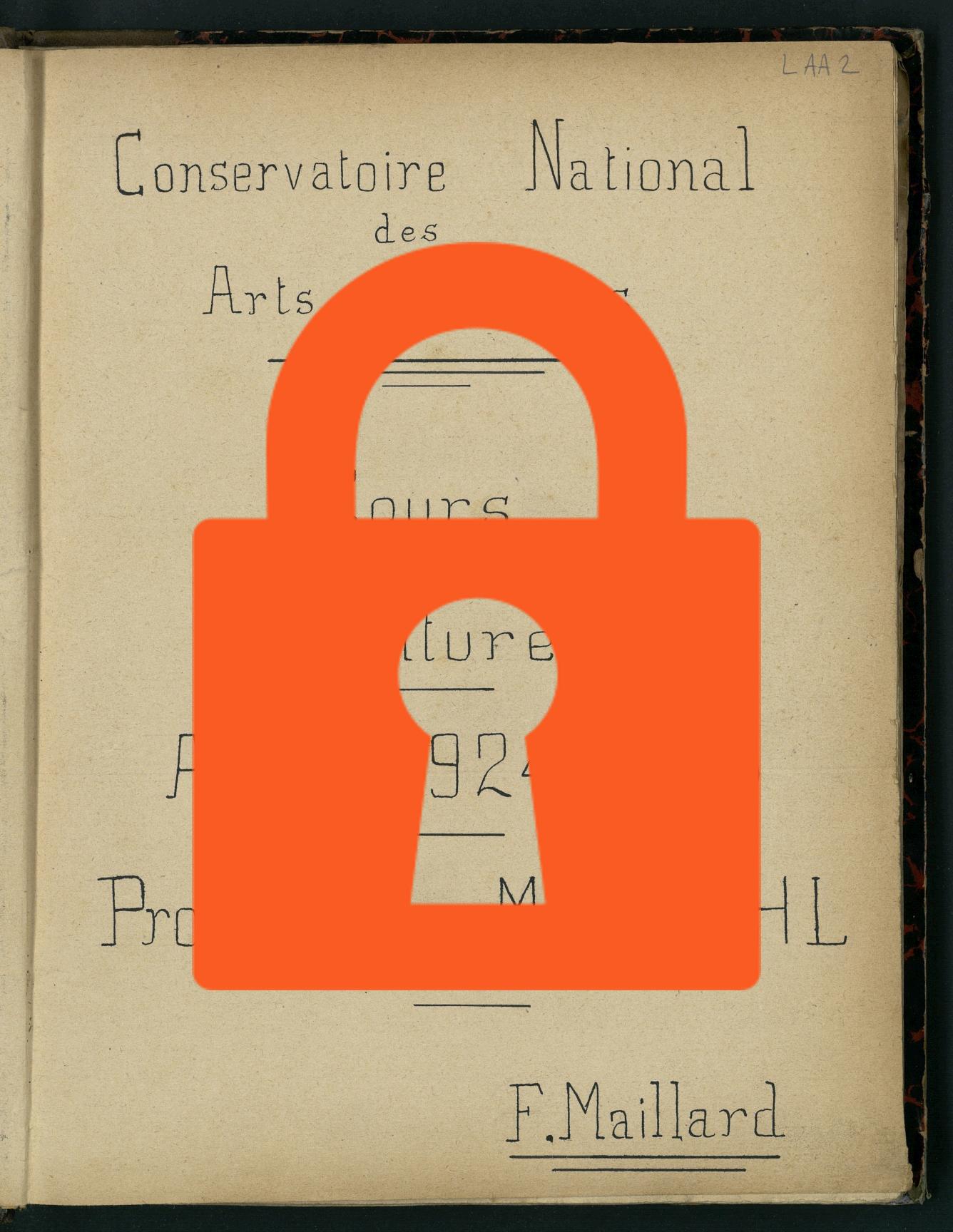 Page de titre du LAA2