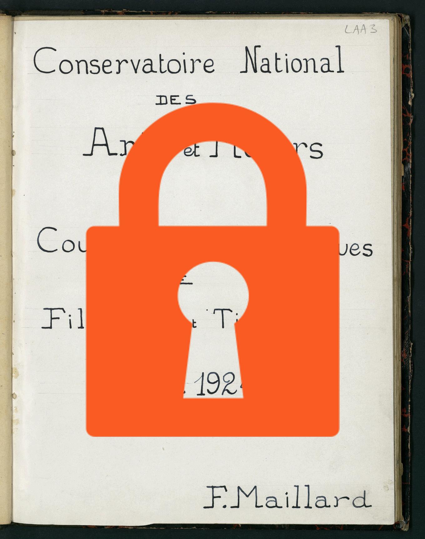 Page de titre du LAA3