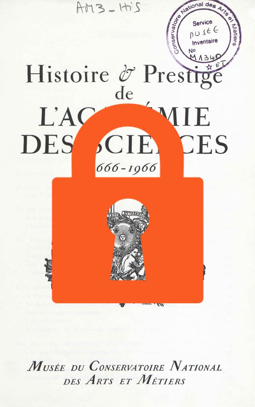 Page de titre du M1340